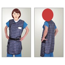 SKM (주문제작) 전신형방호복 여성용(납가운 코트타입) SK-15-1 (0.5mmpb) 방사선방호복, Dark Blue