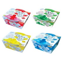 도너랜드 칼라천사점토30g, 빨강, 1개