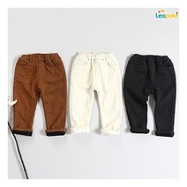 휘바 워싱 면 기모 팬츠