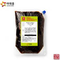 [먹깨비네] 아워홈 간장풍 강정소스 2kg 대용량 간장소스, 1팩