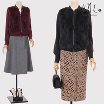 [리얼래빗퍼][울혼방]래빗퍼울니트집업자켓