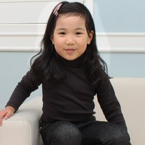 이솝스토리 아동목폴라 블랙