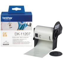 부라더 QL-800 QL-820NW 정품 DK 테이프모음, DK-11207(58*58)CD/DVD라벨, 1개