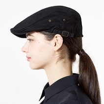 패브릭조절끈헌팅캡 블랙/C-506