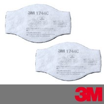 3M 1744C필터 개당 3200 마스크 활성탄 필터 개당, 단품, 1개