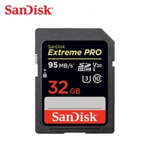 SANDISK SD ExtremePro(32GB)633배속 95MBs UHS-I(U3), 32GB