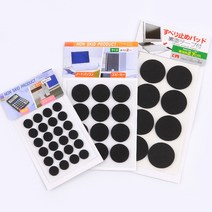 심플세븐 소형 진동방지패드 노트북 스피커 계산기 방진고무, 1cm(24P)