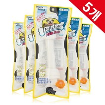 도기프랜드 우유껌 1P x5 강아지껌 뼈다귀 딩고껌 뼈다귀/딩고껌/치아간식/개껌/애견/턱강화/외출, 1