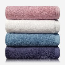 송월타월 180g 엣지무지수건(5매), 청색, 1set