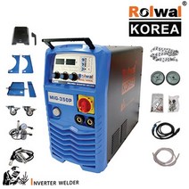 로웰코리아 CO2 MIG 인버터 아크 용접기 MIG-350P 씨오투 휴대용 미그, 1개