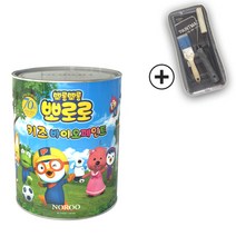노루페인트 뽀로로 키즈 바이오 페인트 0.9L 반광 간단세트, 뽀로로 레드