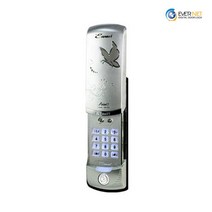 에버넷 포인트-N 포인트2 실버 번호전용 현관문도어락 번호키, a지역설치의뢰