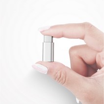 YB글로벌 여러가지젠더 애플8핀 5핀 C타입 USB3.0 OTG 마이크로 라이트닝 8핀 변환젠더, 제품1: 마이크로5핀(암)-C타입(수)실버, 1개