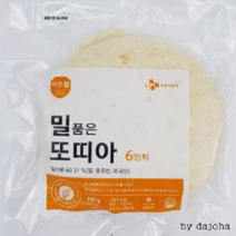 CJ 이츠웰 밀품은 또띠아 6인치 240gx 3개입, 240g, 3개