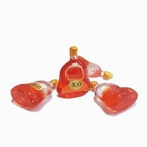 [몰드비] 양주 미니어처 데코 장식 석고방향제 만들기 재료 DIY, #3 오렌지, -