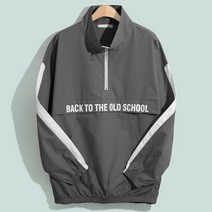 엠엔씨 올드스쿨 배색 아노락 긴소매 MDLT208NT