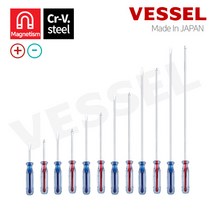 베셀 6300 스크류 일자 십자 크리스탈 라인 드라이버, 베셀_6300_6x100mm_일자형(-)