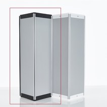 블라인드할인몰 와이드광폭 칼라홀딩도어, F-4. 와이드광폭 그레이+부속 블랙