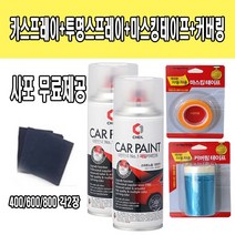 쌍용 이스타나 그라파이트그레이 AAU 53 카스프레이+투명스프레이+마스킹테이프+커버링 사포무료제공, 200ml