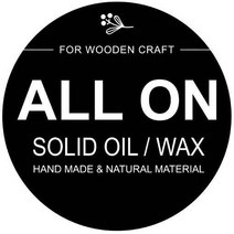 ALL ON 올온 천연 원목 가구용 고체 왁스 100g 천연왁스, 1개