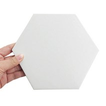 중앙데코 패턴 육각타일 노르딕 175 x 200 1박스(38장), 175x200(소) 단색 화이트 육각, 38장