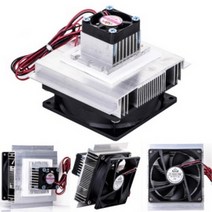 티앤디 DIY 미니에어컨 펠티어 소자 DC12V 미니냉장고 화장품, 1개
