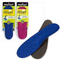 [프로풋] 스트레스 안녕 인솔 - 고급 매트리스 느낌의 기능성 깔창, 남성_블루