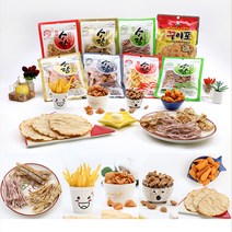 방자네 단체간식 아유회 엠티 과자세트 일요일2, 1개, 쥐포1장+맥반석오징어+아귀채+꾸이포+닭다리스낵외3종