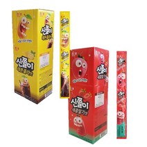 [씩씩가게] 신쫄이 레몬콜라맛 27g x 40ea + 딸기맛 27g x 40ea, 1세트
