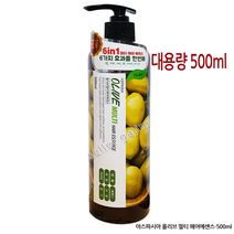GJ가짐 아스파시아 6in1 올리브 멀티 헤어에센스-500ML, 1개, 500ml