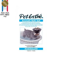 펫에스테 샴푸&스파입욕제, 1개, 아로마틱 입욕제 머스크향 15g