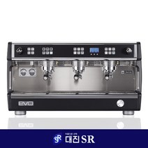 달라코르테 에보2 반자동커피머신 3그룹, 블랙