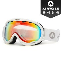 정품 에어워크 스키 보드 성인 고글 AW-1601 SVAWWT