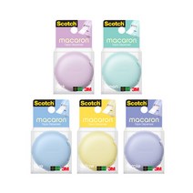 3M 스카치 매직테이프 마카롱 디스펜서, 옐로우