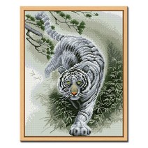 아트홀릭 DIY 보석십자수 액자 그림 비즈 대형, D418_백호