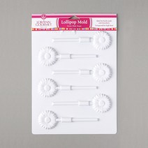 이홈베이킹 로앤오일 롤리팝스틱몰드 - 데이지, 단품