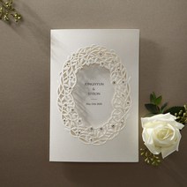 바른손 카드 총판 100매 세트 BH6034 결혼청첩장