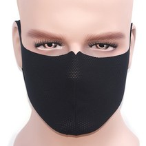 투페이스 UV자외선차단항균마스크 자전거스포츠패션마스크 황사먼지마스크, 블루