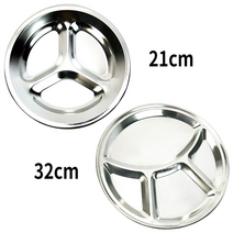 노마드 캠핑 스텐 원형식판 21cm(N-5760) 32cm(N-5731) 식기세트, 원형식판 32cm, 1개