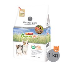 네츄럴코어 멀티프로테인 95 유기농 70% 고양이사료 + 메리츄 멀티팩, 1kg, 1포