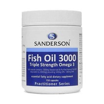 샌더슨 피쉬오일 (오메가3) 3000mg 150 캡슐, 1개