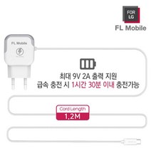 FL Mobile 갤럭시온7 가정용 5핀 고속충전기