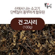 [본초마을] 건고사리 말린고사리 건나물 보름나물 말린나물, 1개, 100g
