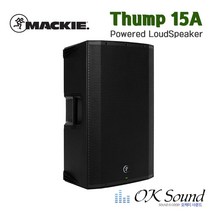 Thump15A 파워드스피커 액티브스피커 1300W 15인치 2WAY 앰프내장 행사용 공연용 강의용