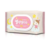 inb 아기 물티슈 캡형, 1개, 100매