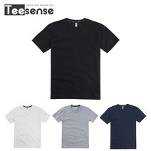 티센스 반팔 프리미엄 20수 티셔츠 U넥 V넥 남여공용 4색