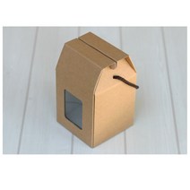 신성박스컴퍼니 창문AT 머그1p다용도상자 / L100mm x W100mm x H115mm /캔들 과일청(수제청) 방향제 향초 잼(쨈) 머그컵 답례품 선물포장, 100개