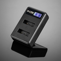 소니 NP-FM500H LCD 듀얼 충전기 A99II/A77II/A99/A77