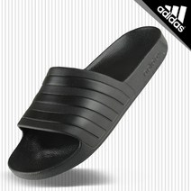 아디다스 아딜렛 아쿠아 슬리퍼 (F35550) 블랙_쿠