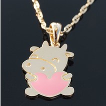 18K GOLD [미아방지목걸이] 하트소_BP591